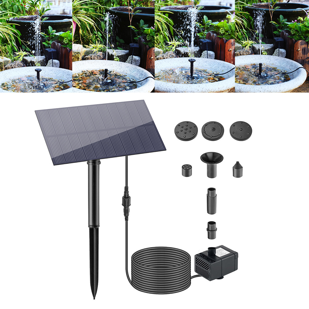 Renewable Energy Kits - 5W 5V su çeşmesi bahçe dekorasyonu