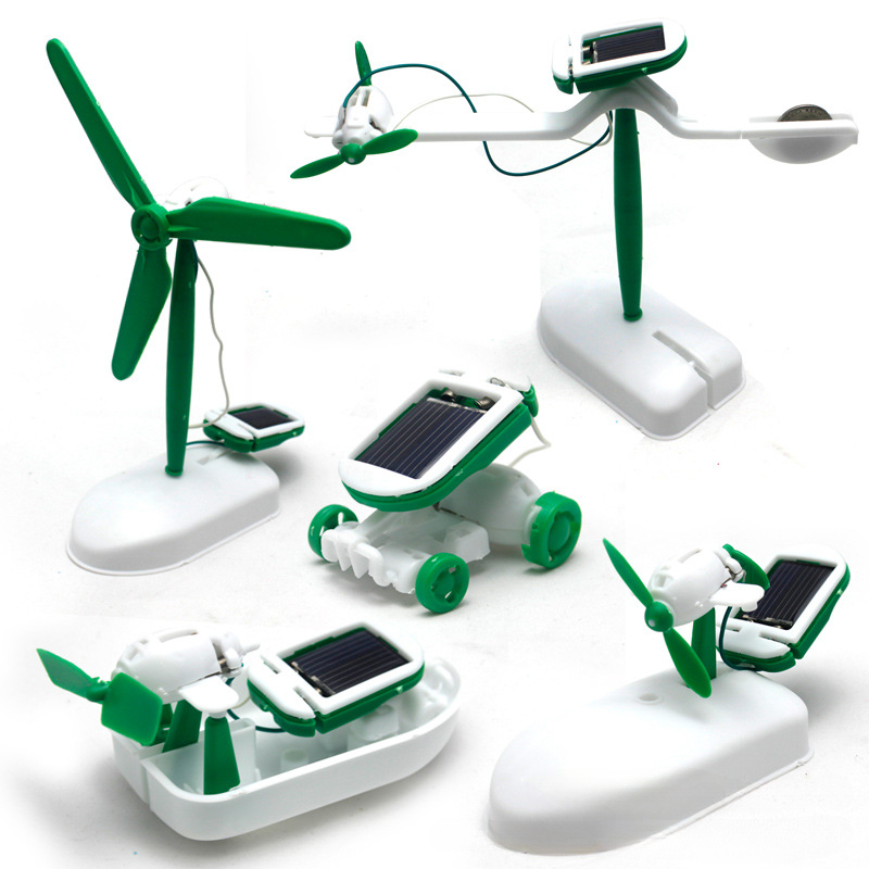 Renewable Energy Kits - 6-In-1 Güneş Enerjili Robot Kiti Montaj