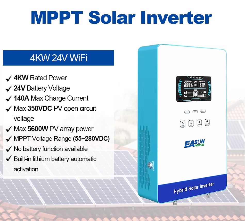 EASUN POWER 4KW İnvertör 110V  - Flexible Solar Panel incelemesi ve fiyatı