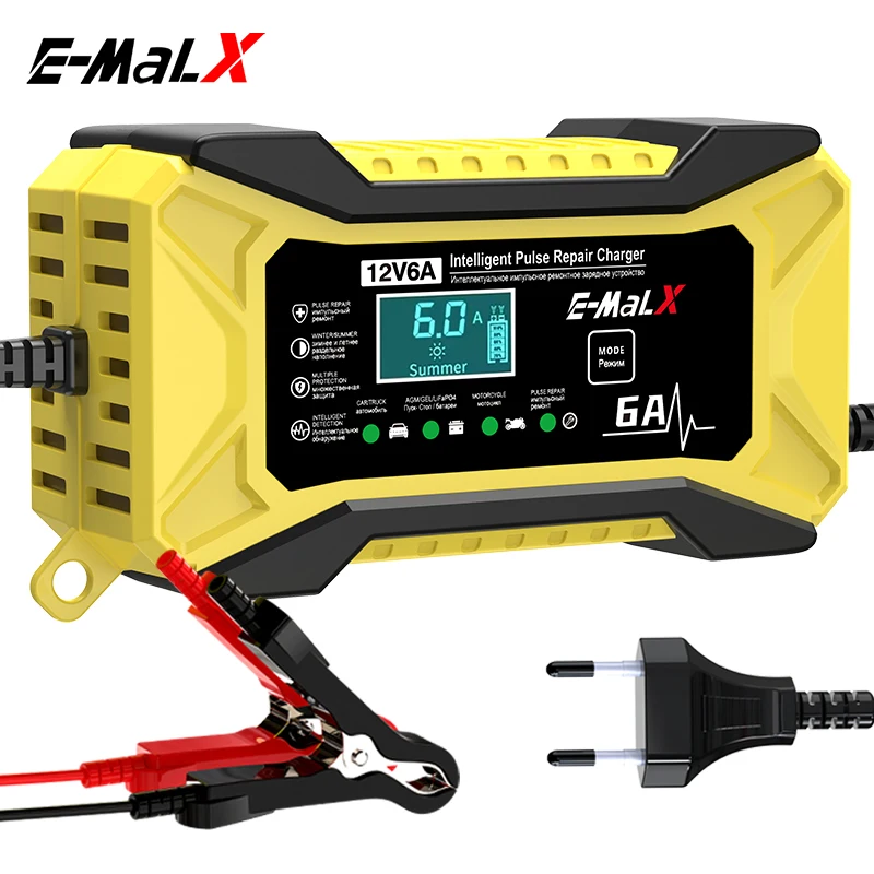 Yeni 12V 6A LiFePO4 14.6V Akıl - Agm Deep Cycle Battery incelemesi ve fiyatı