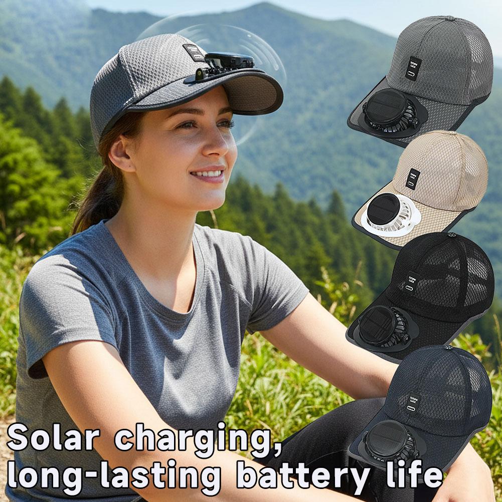 Güneş enerjili fan şapkası USB - Renewable Energy Fan incelemesi ve fiyatı
