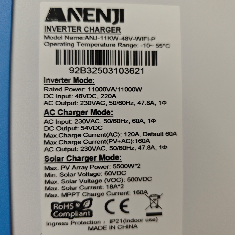 ANENJI 11KW 48V Hibrit Güneş İ - Flexible Solar Panel incelemesi ve fiyatı